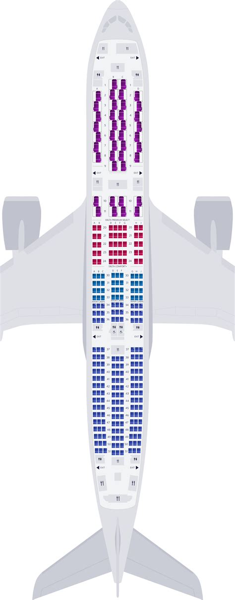 airbus a350-900 seat map|SeatGuru Seat Map Delta.